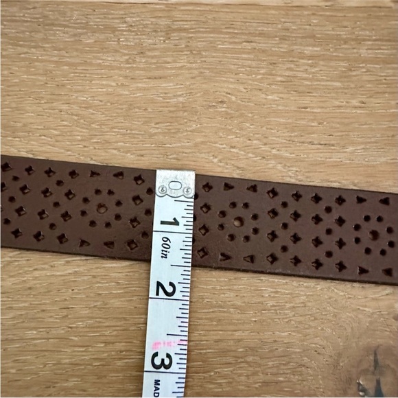 J.Crew Brown Leather Belt - Picture 3 of 7